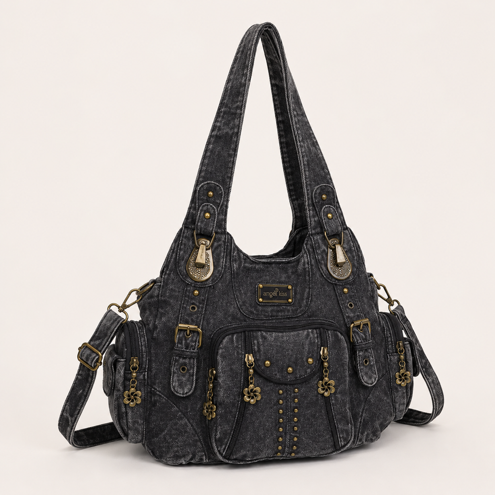 Avery Multi Pocket Shoulder Bag