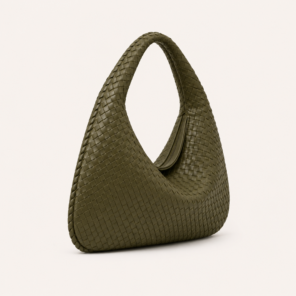 Sienna Woven Shoulder Bag