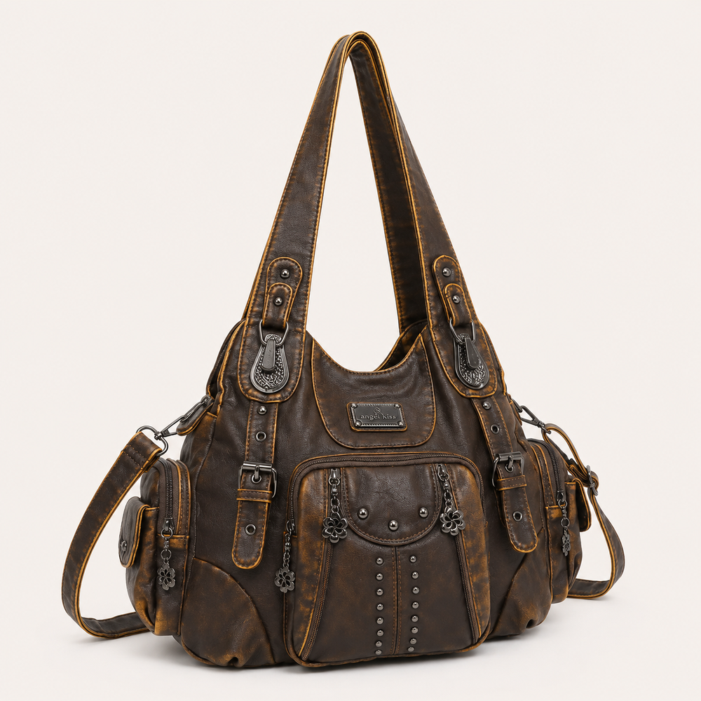Avery Multi Pocket Shoulder Bag