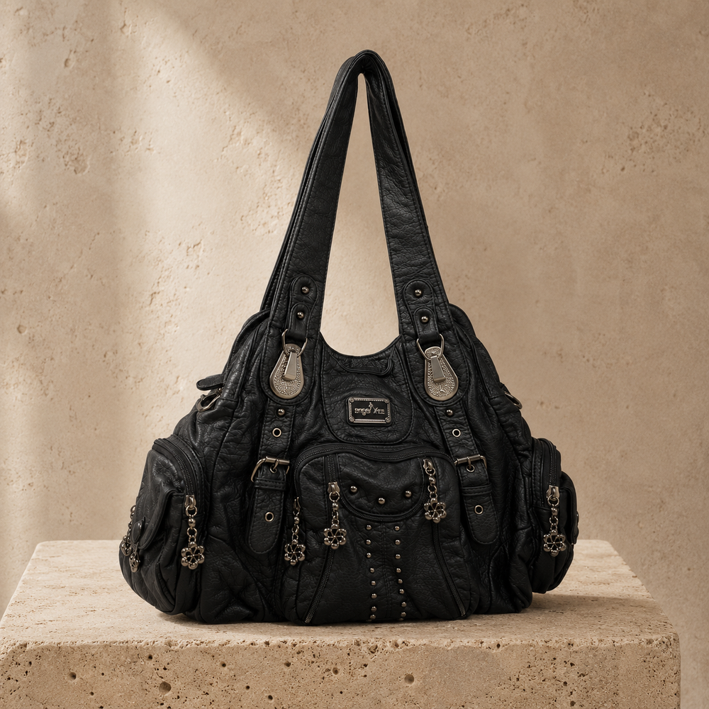 Avery Multi Pocket Shoulder Bag