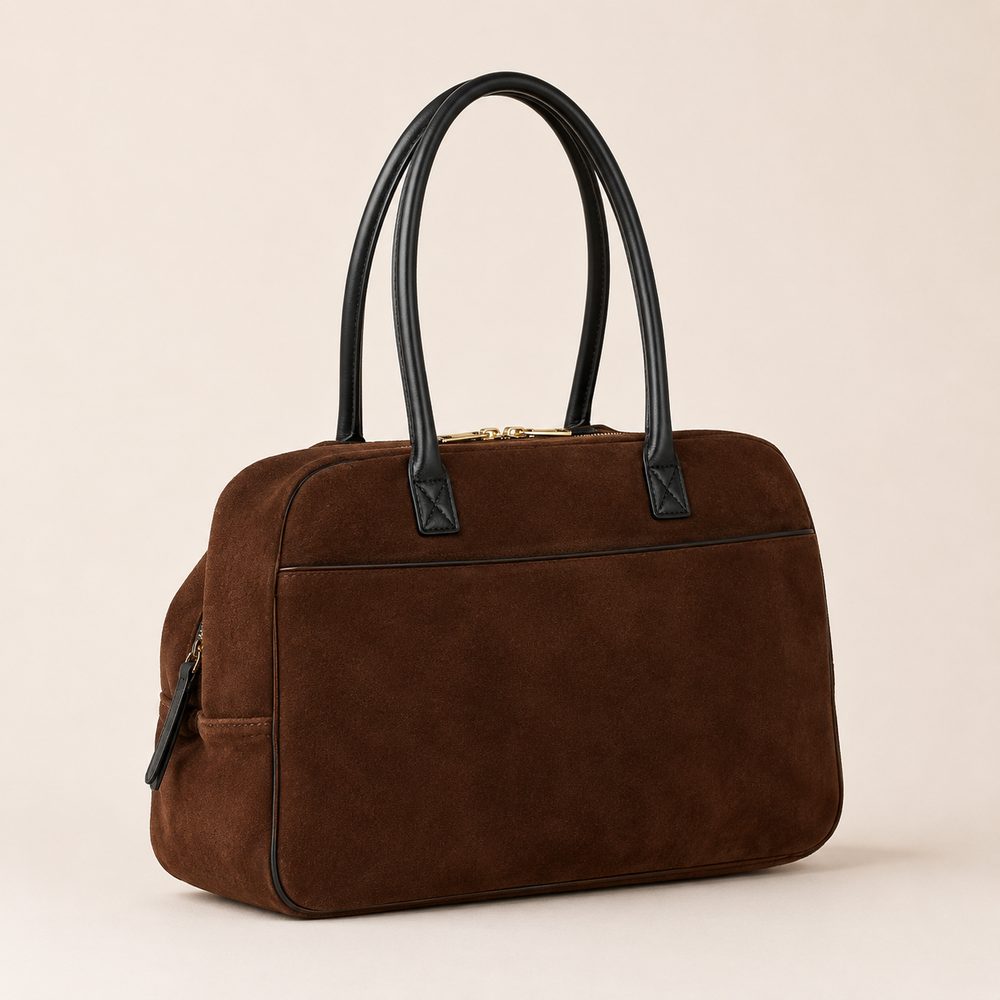 The Verona Suede Carryall