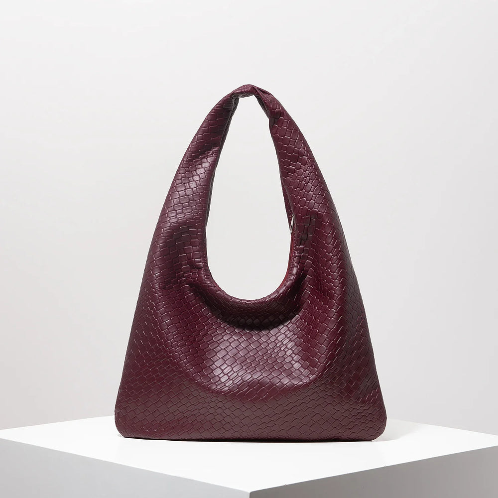 The Woven Crescent Bag