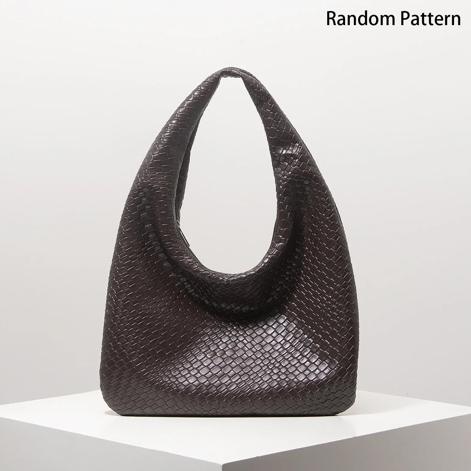 The Woven Crescent Bag