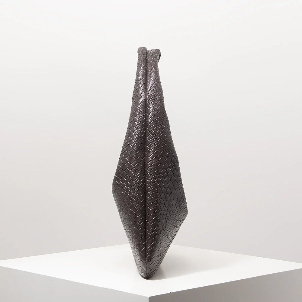 The Woven Crescent Bag