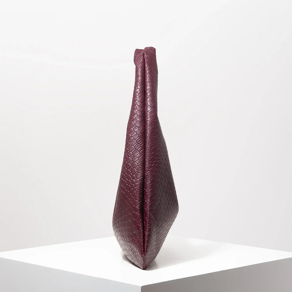 The Woven Crescent Bag