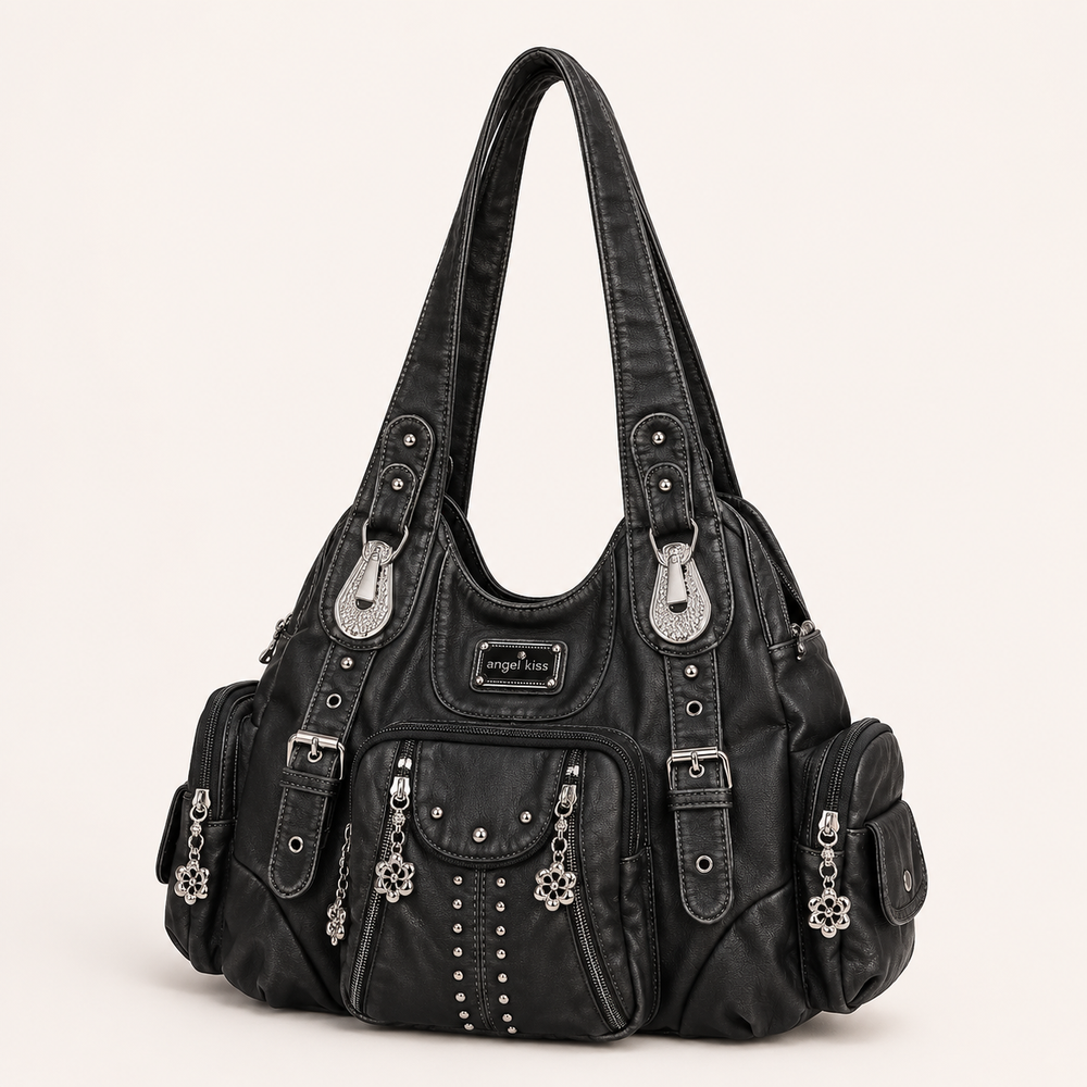 Avery Multi Pocket Shoulder Bag