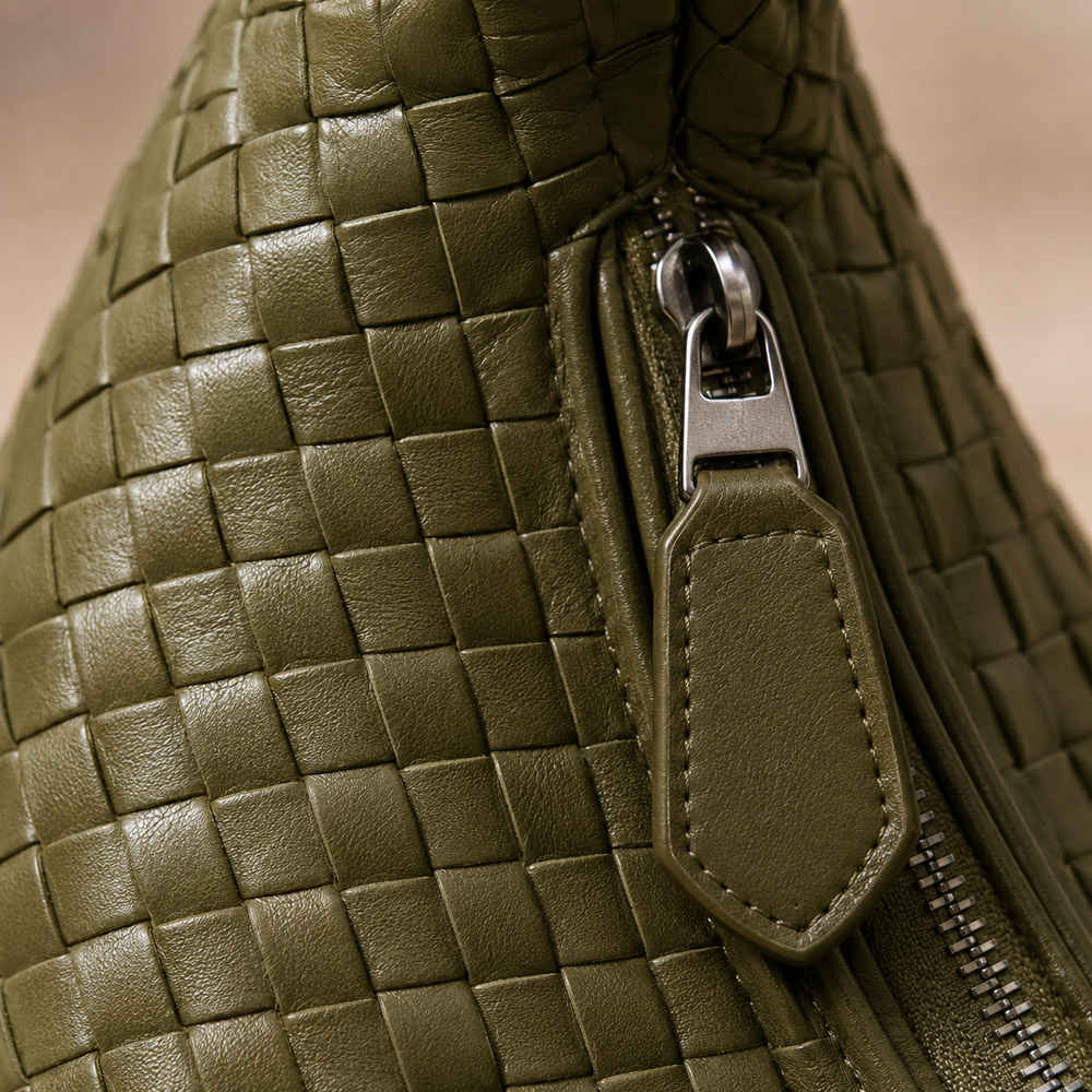 Sienna Woven Shoulder Bag