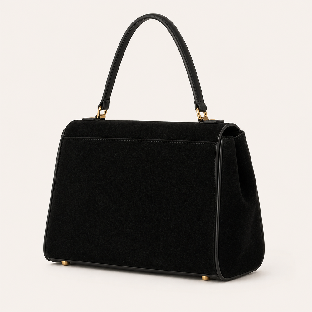 Elara Suede Tote