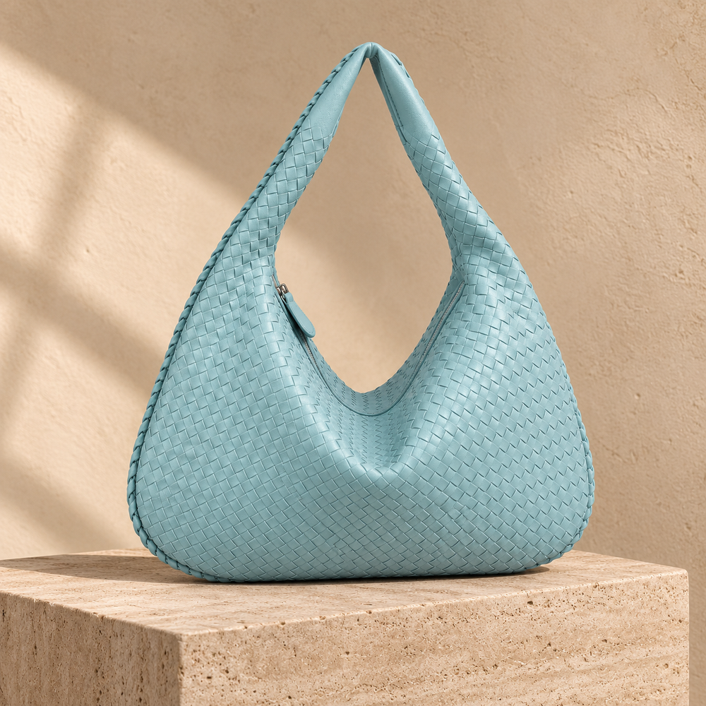 Sienna Woven Shoulder Bag