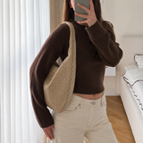 Sienna Woven Shoulder Bag