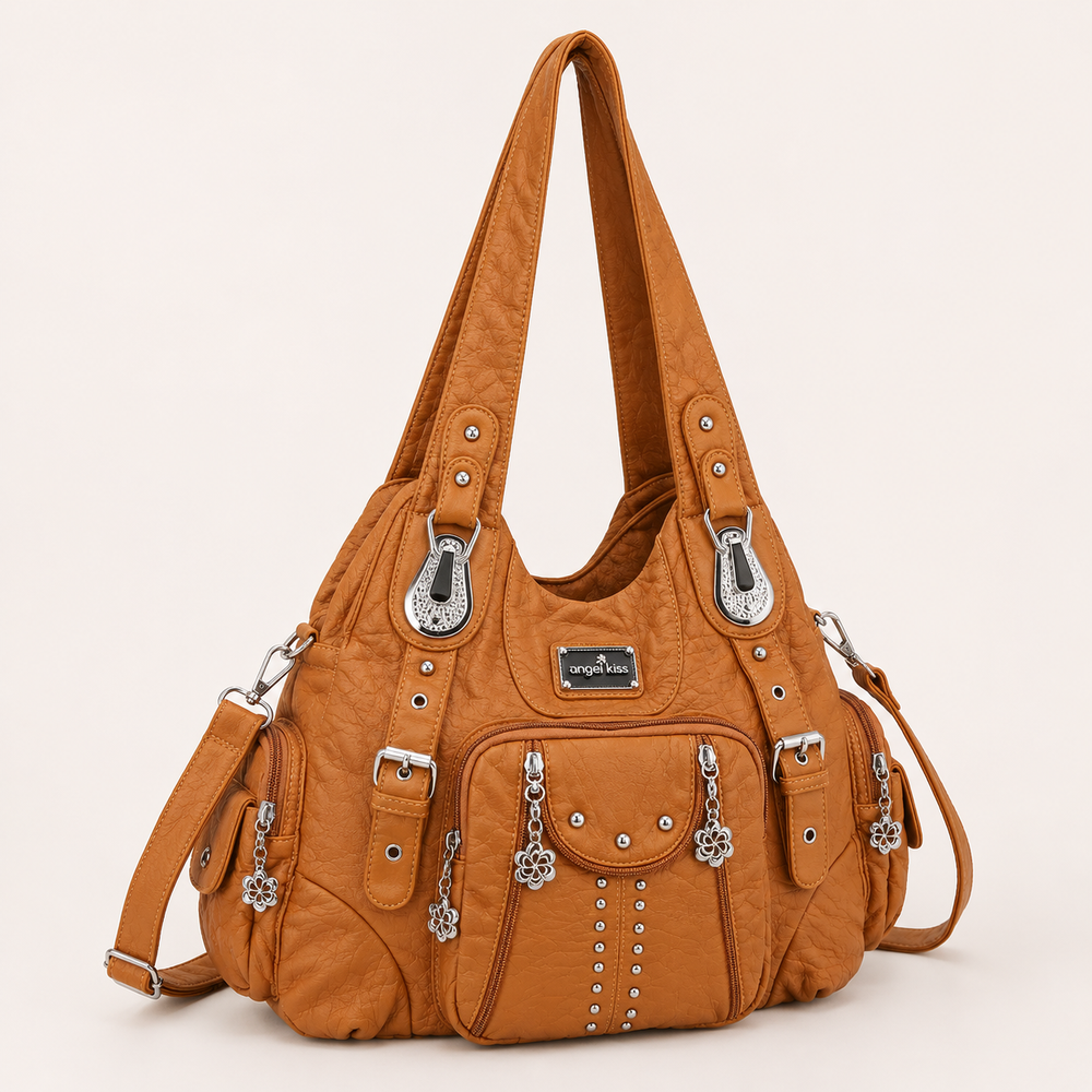 Avery Multi Pocket Shoulder Bag