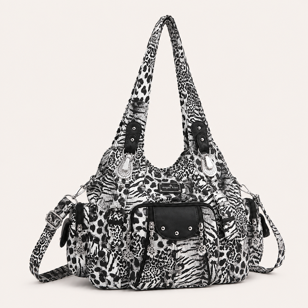 Avery Multi Pocket Shoulder Bag