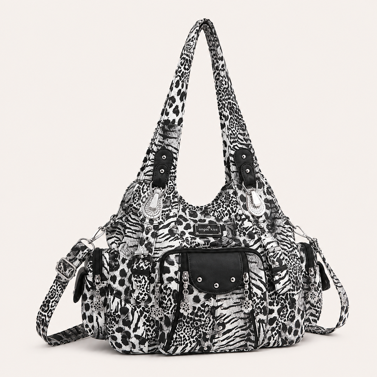 Avery Multi Pocket Shoulder Bag