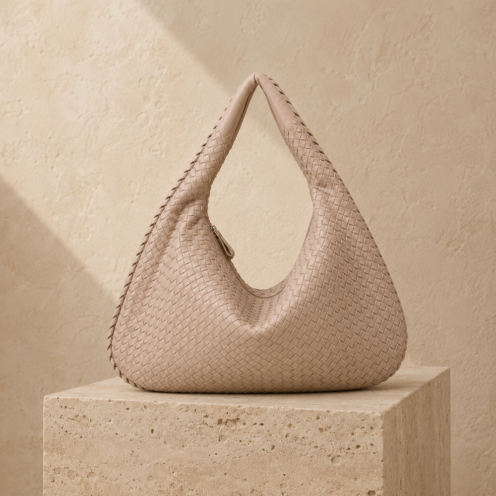 Sienna Woven Shoulder Bag