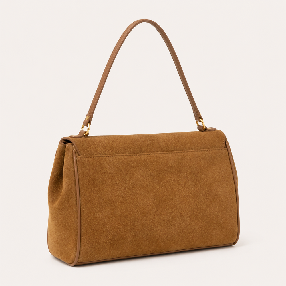 Elara Suede Tote