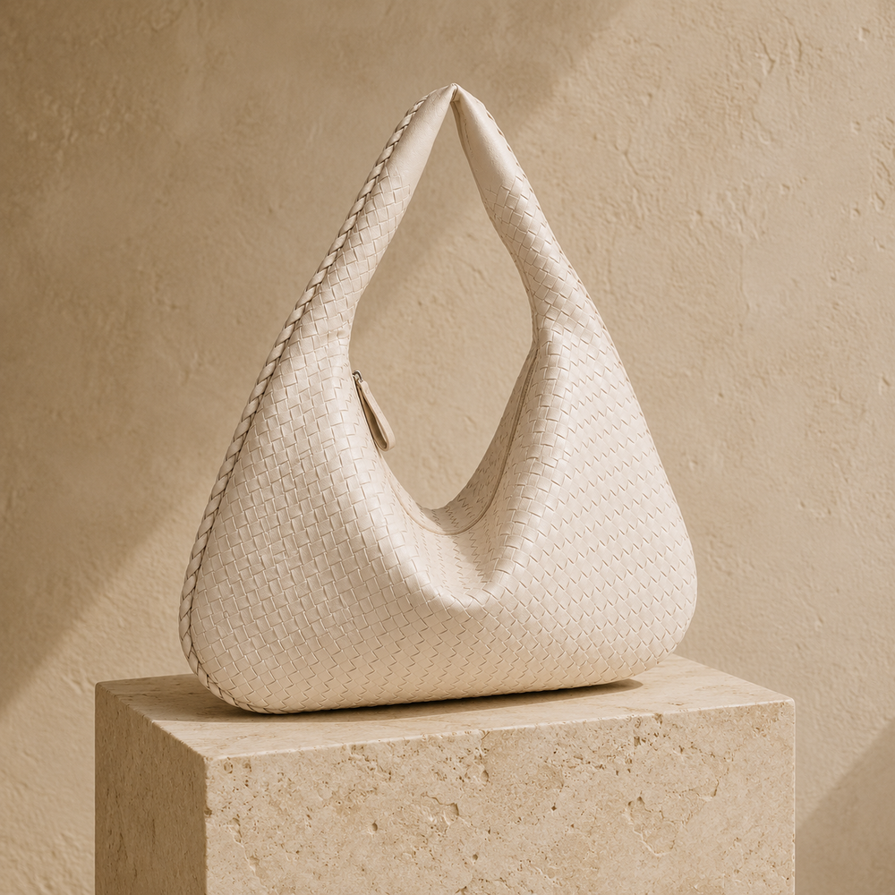 Sienna Woven Shoulder Bag