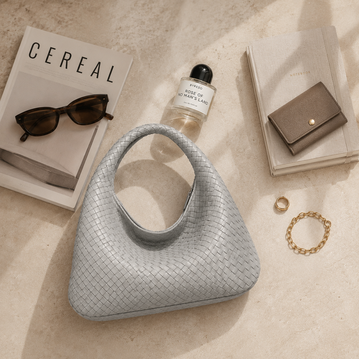 Sienna Woven Shoulder Bag