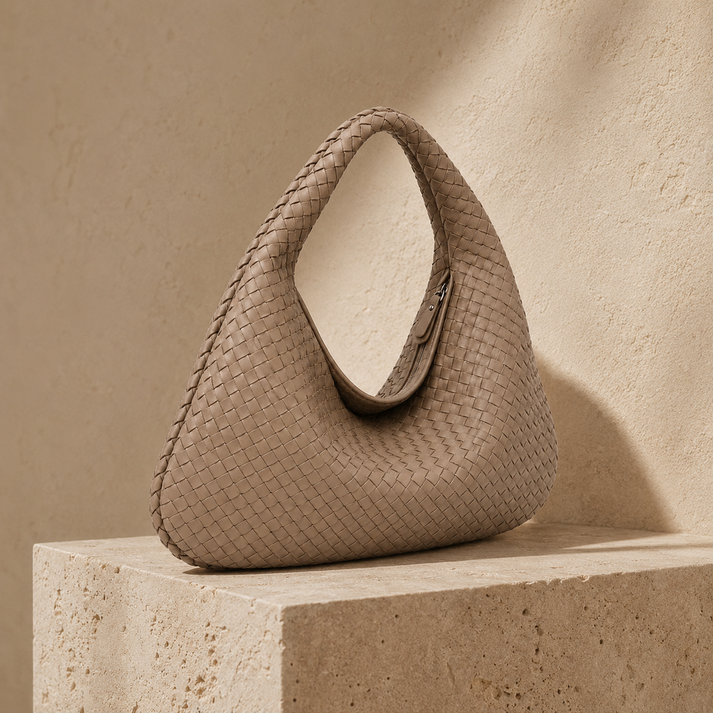 Sienna Woven Shoulder Bag