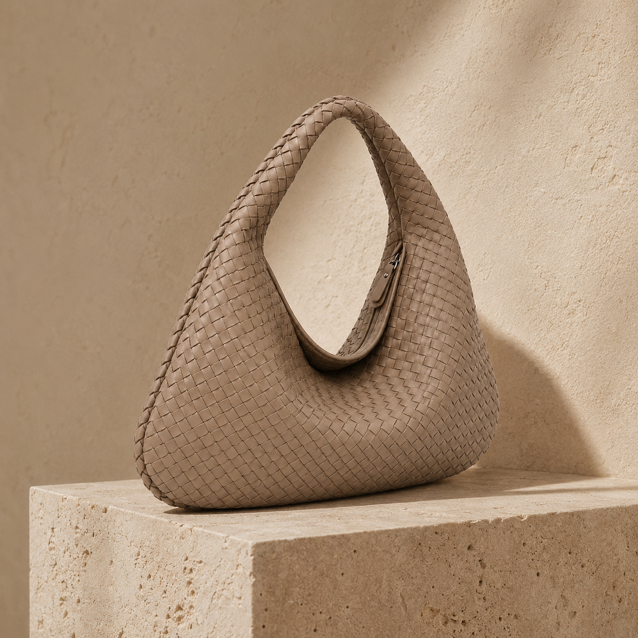 Sienna Woven Shoulder Bag