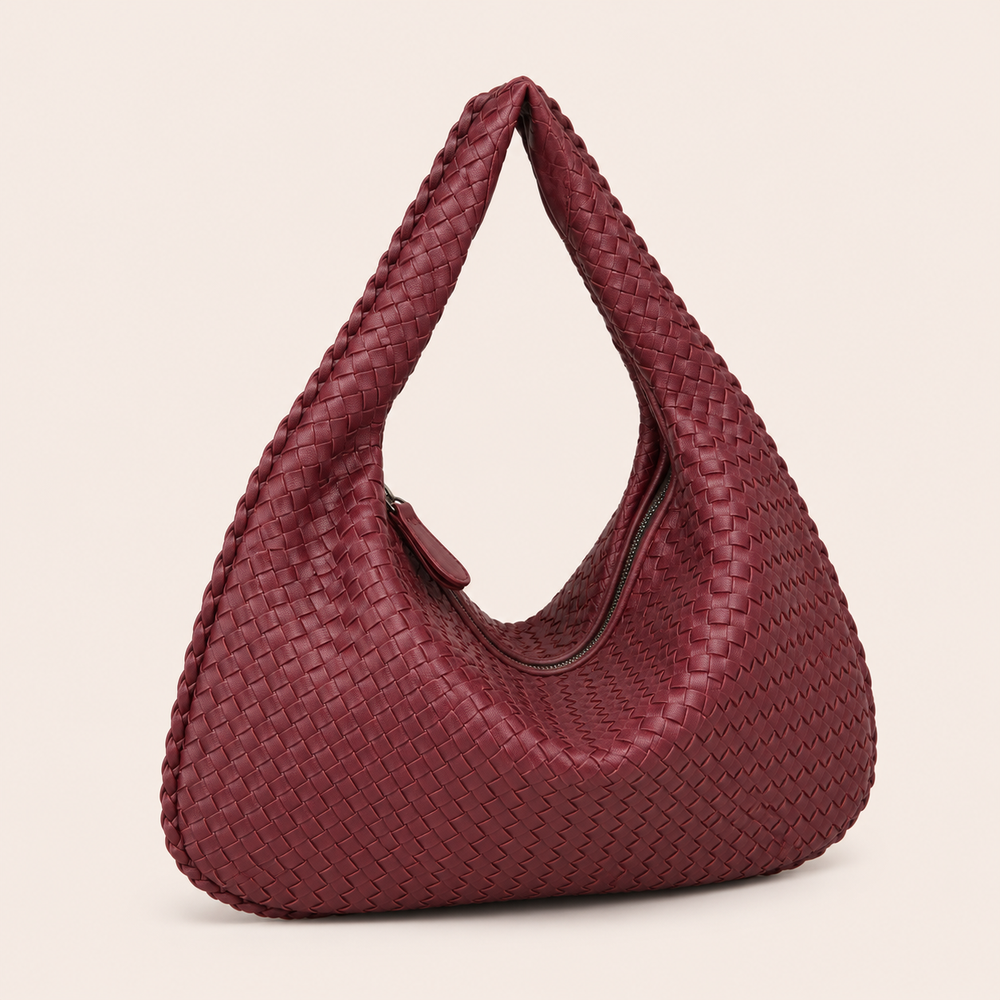 Sienna Woven Shoulder Bag