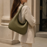 Sienna Woven Shoulder Bag
