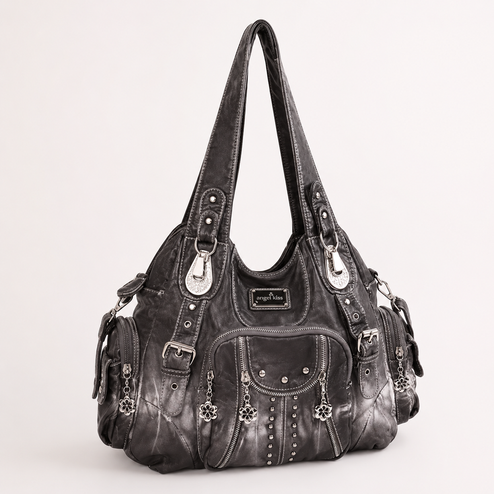 Avery Multi Pocket Shoulder Bag