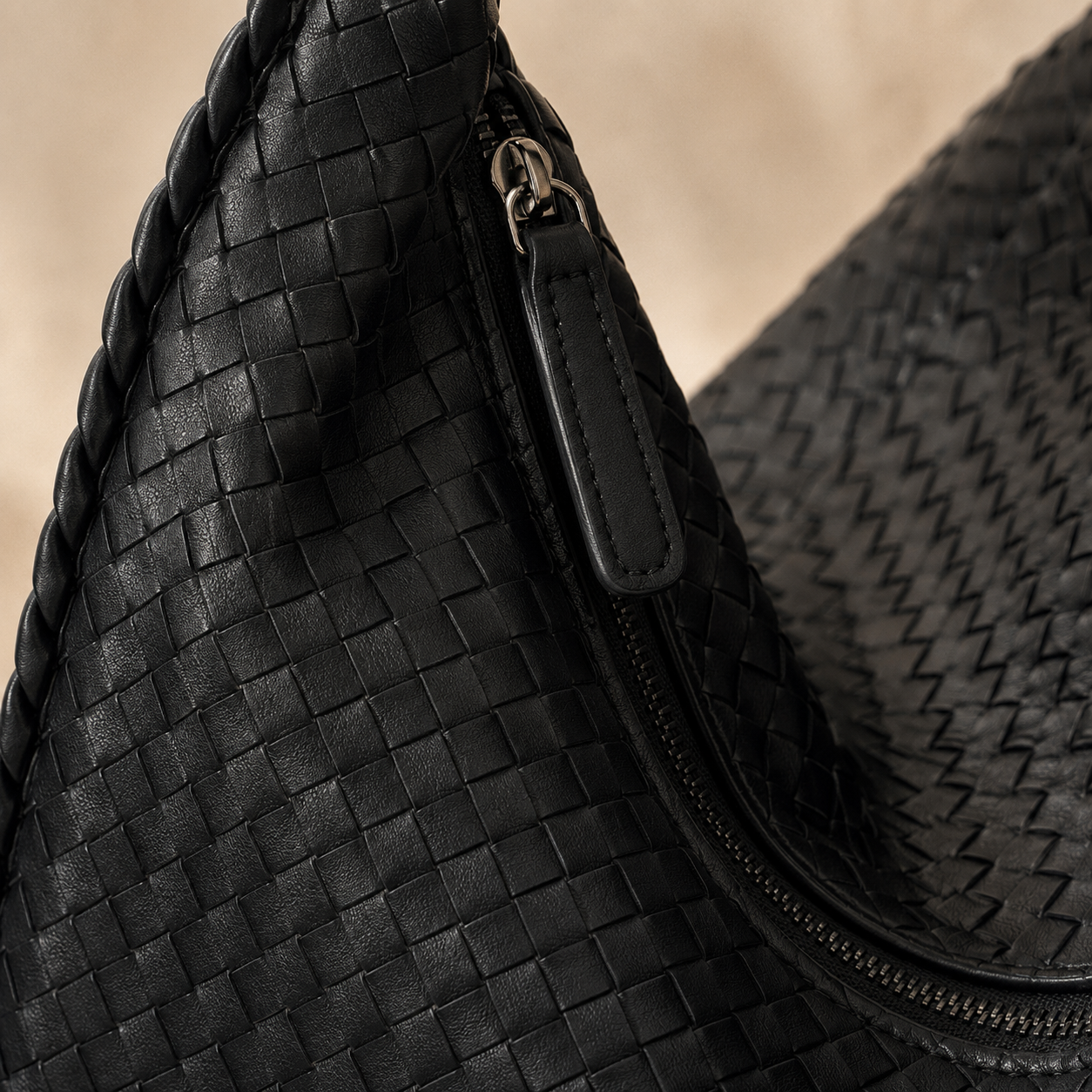 Sienna Woven Shoulder Bag