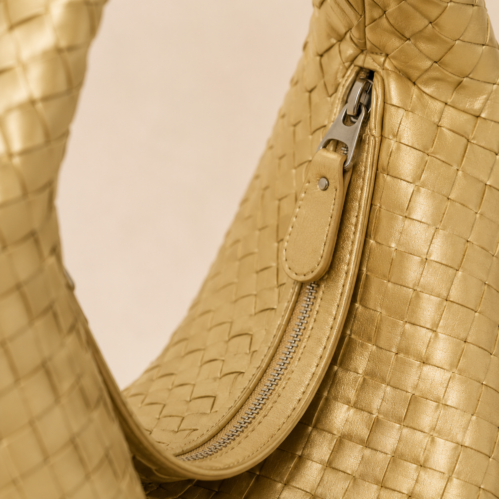 Sienna Woven Shoulder Bag