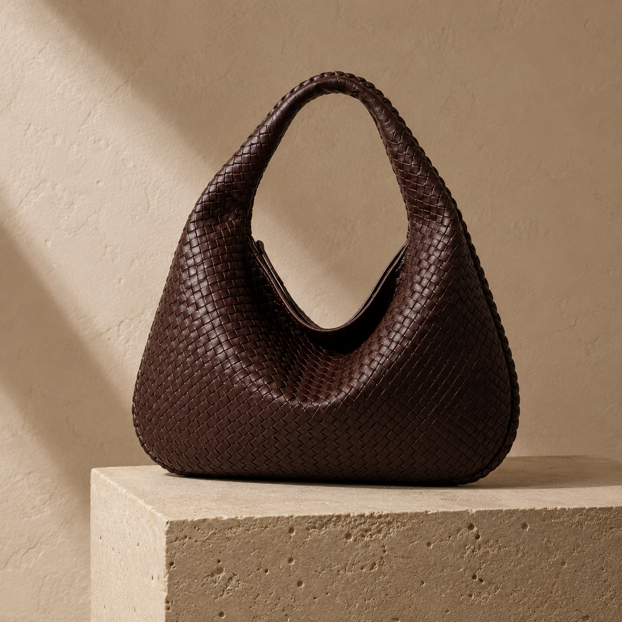 Sienna Woven Shoulder Bag