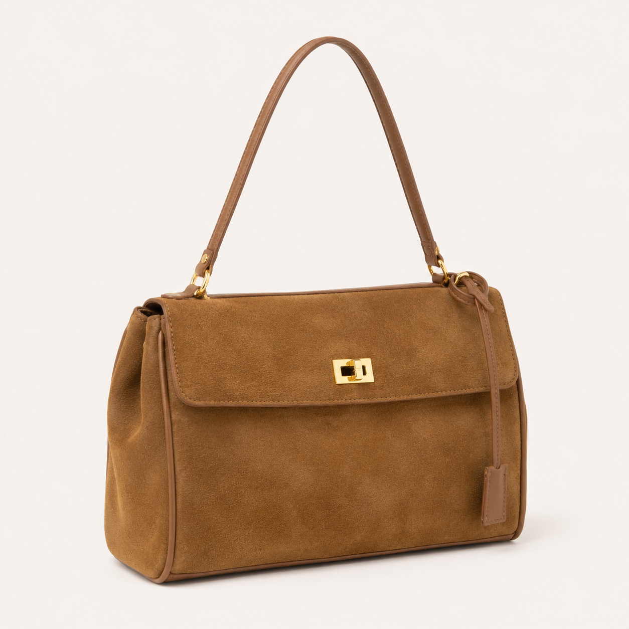 Elara Suede Tote