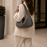 Sienna Woven Shoulder Bag