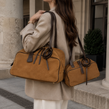 The Verona Suede Carryall