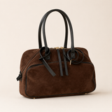 The Verona Suede Carryall
