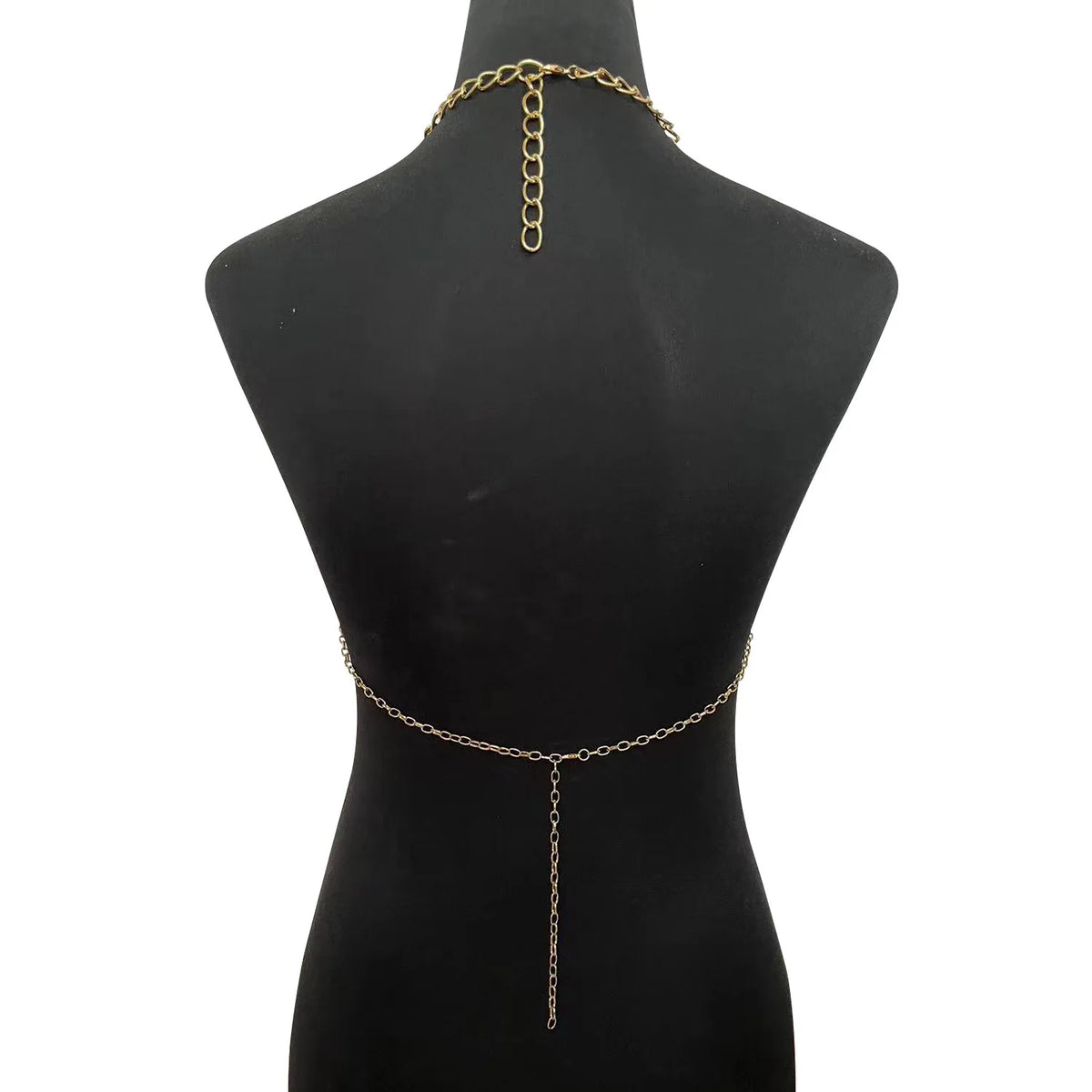 Sexy Body Chain Women Metal Body Chain Harnesses Jewelry Decoration Festival Rave Dance Costume Accessories