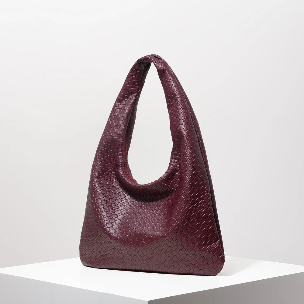 The Woven Crescent Bag