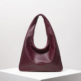 The Woven Crescent Bag