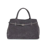 NEW Luxury Brand Rodeo Woman Bags Faux Suede Brown Totes Gold Buckle Shoulder Bags Fashion Women Handbags