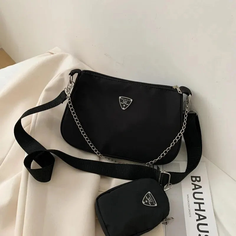 Luna Nylon Shoulder Set