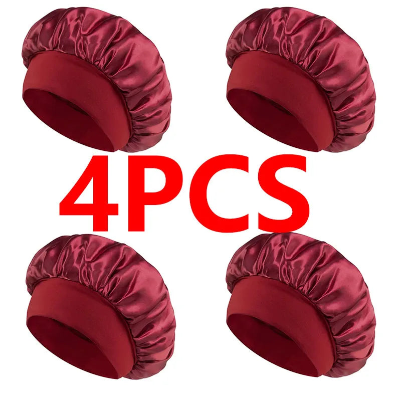 Silk Hat Satin Hat Bonnets for Women Hair Bonnet for Sleeping Hair Night To Sleep Bonnets Silk YM01