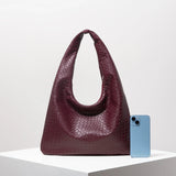 The Woven Crescent Bag