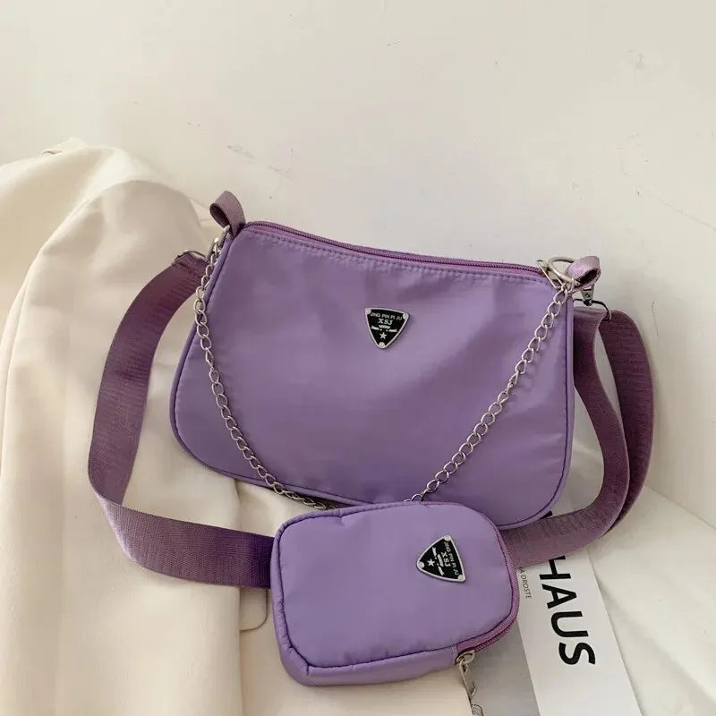 Luna Nylon Shoulder Set