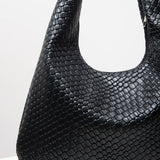The Woven Crescent Bag