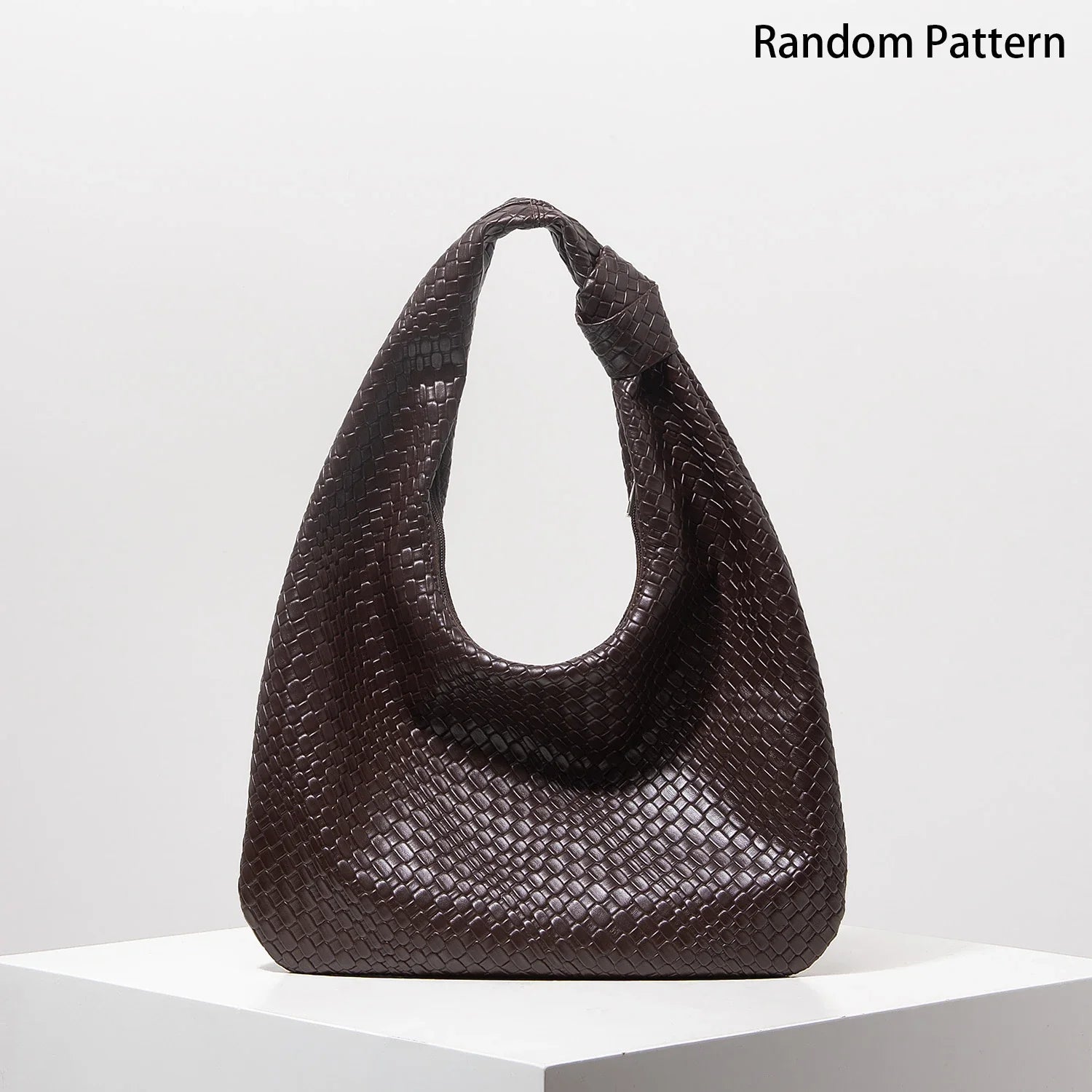 The Woven Crescent Bag
