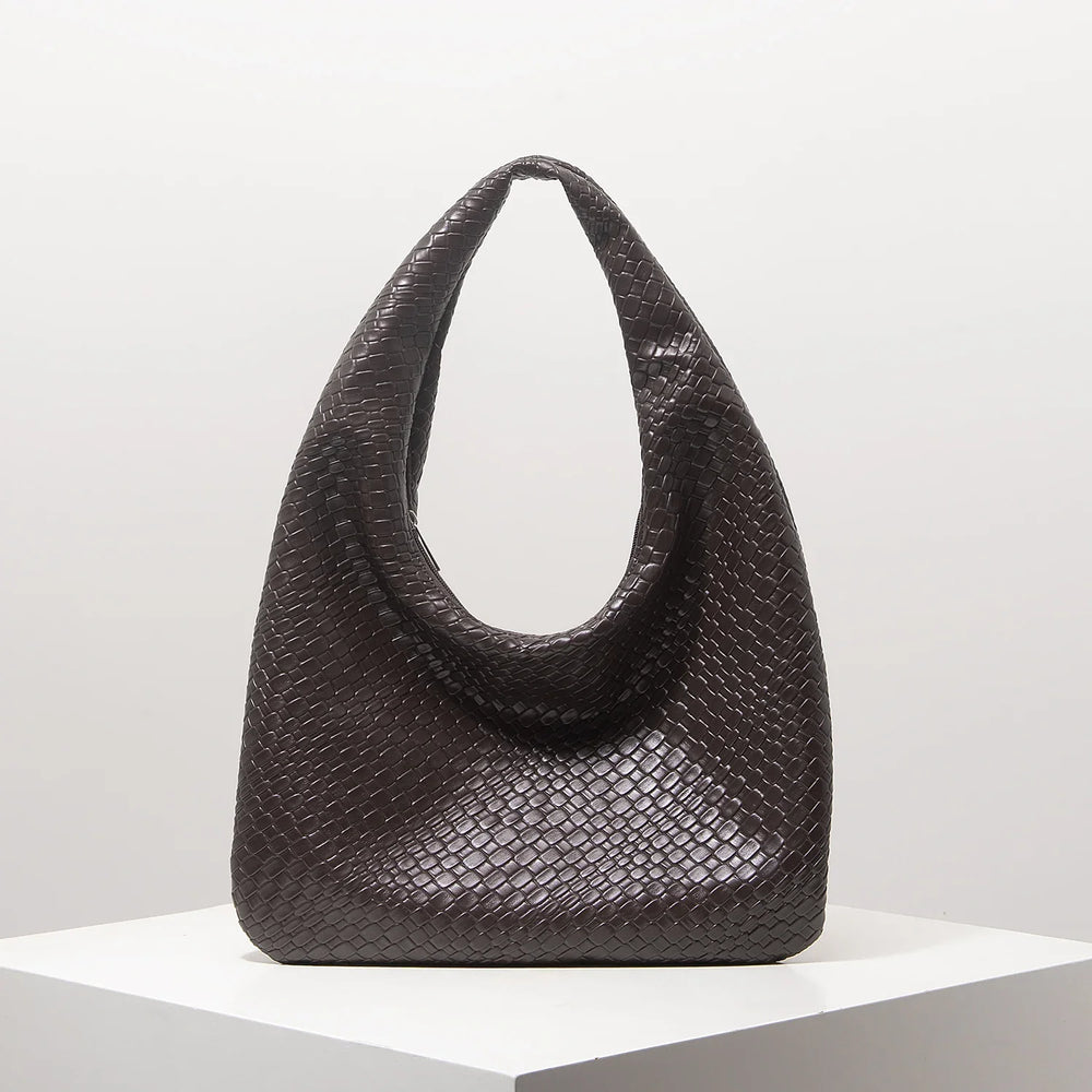 The Woven Crescent Bag