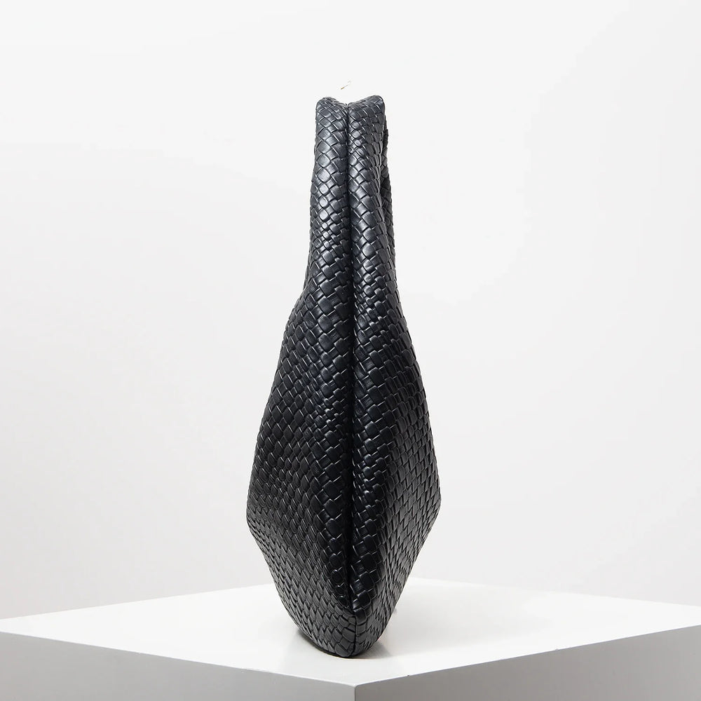 The Woven Crescent Bag