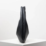 The Woven Crescent Bag