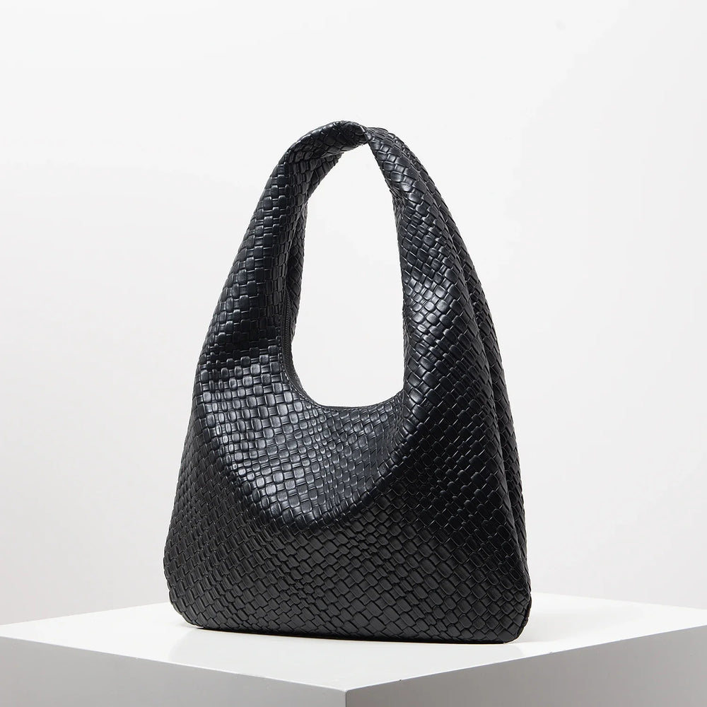 The Woven Crescent Bag
