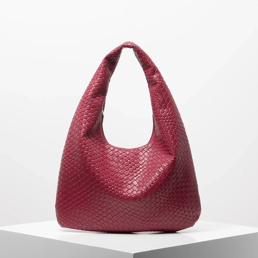 The Woven Crescent Bag
