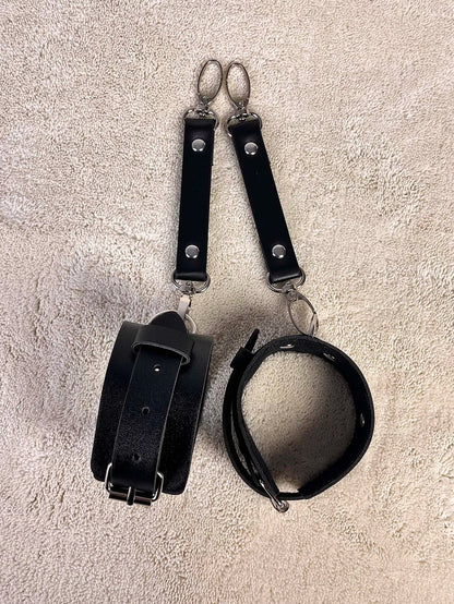 Ladies' Sexy Leather Belt Adjustable Fashion Punk Body Restraint Tight Strap for Daily Holiday Parties BDSM Clothing Accessories