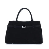 NEW Luxury Brand Rodeo Woman Bags Faux Suede Brown Totes Gold Buckle Shoulder Bags Fashion Women Handbags